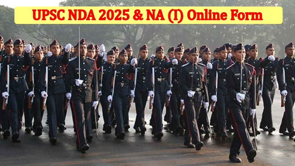 UPSC NDA 2025 & NA (I) Online Form Full Details Delhi University